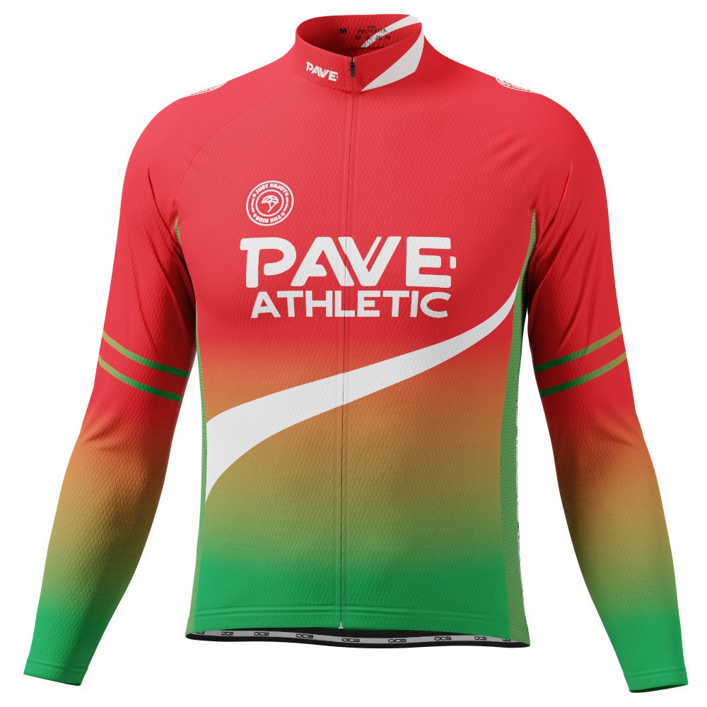 PAVE Athletic Modern Gaseosa Long Sleeve Cycling Jersey