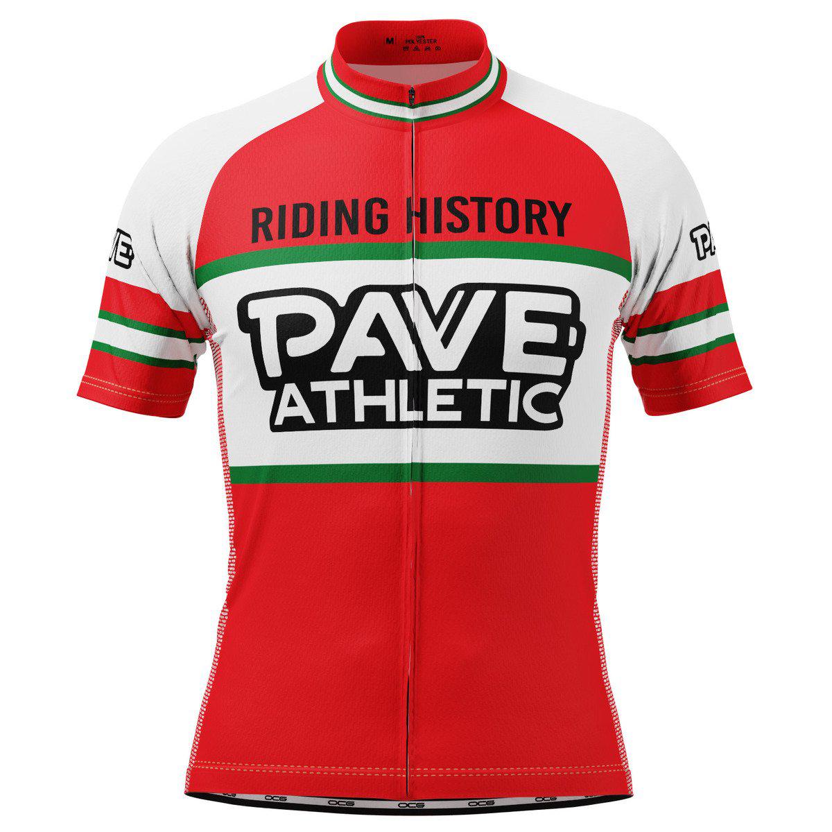 PAVE Athletic Gaseosa Retro Short Sleeve Cycling Jersey