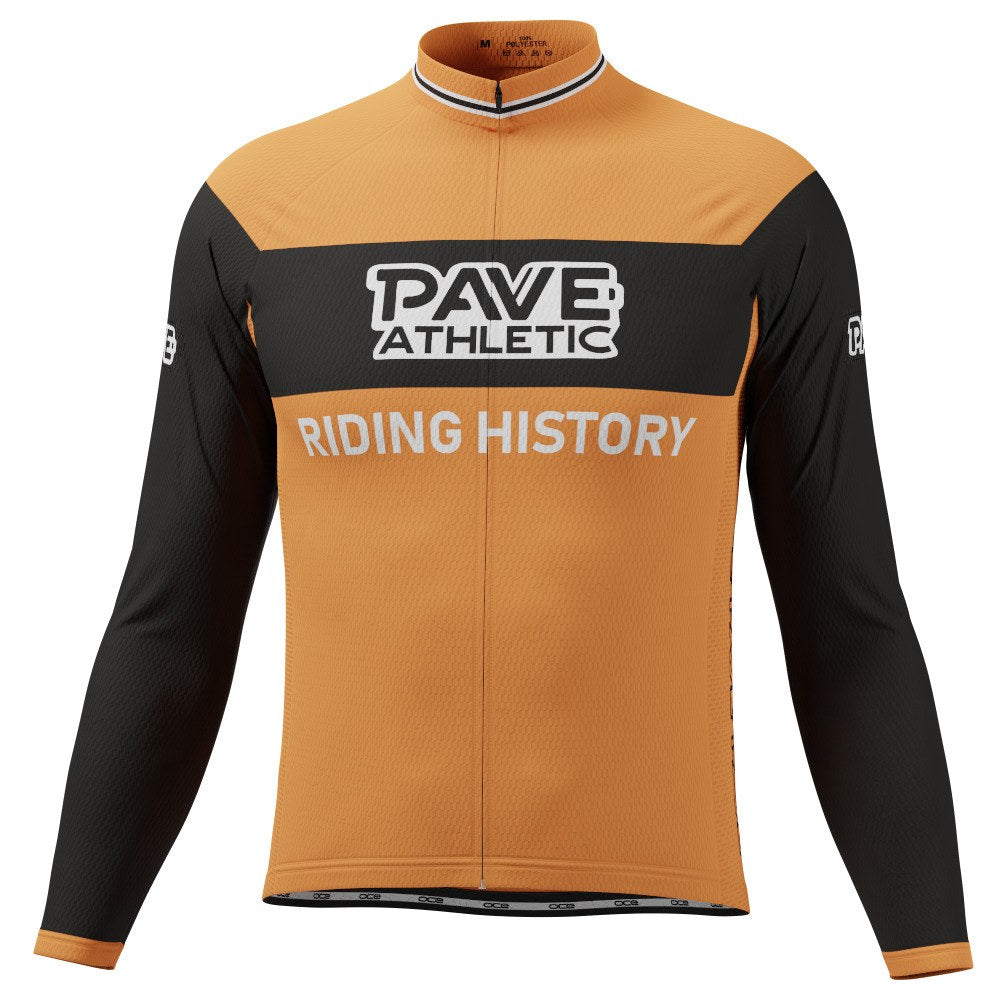 PAVE Athletic Retro Milan Long Sleeve Cycling Jersey
