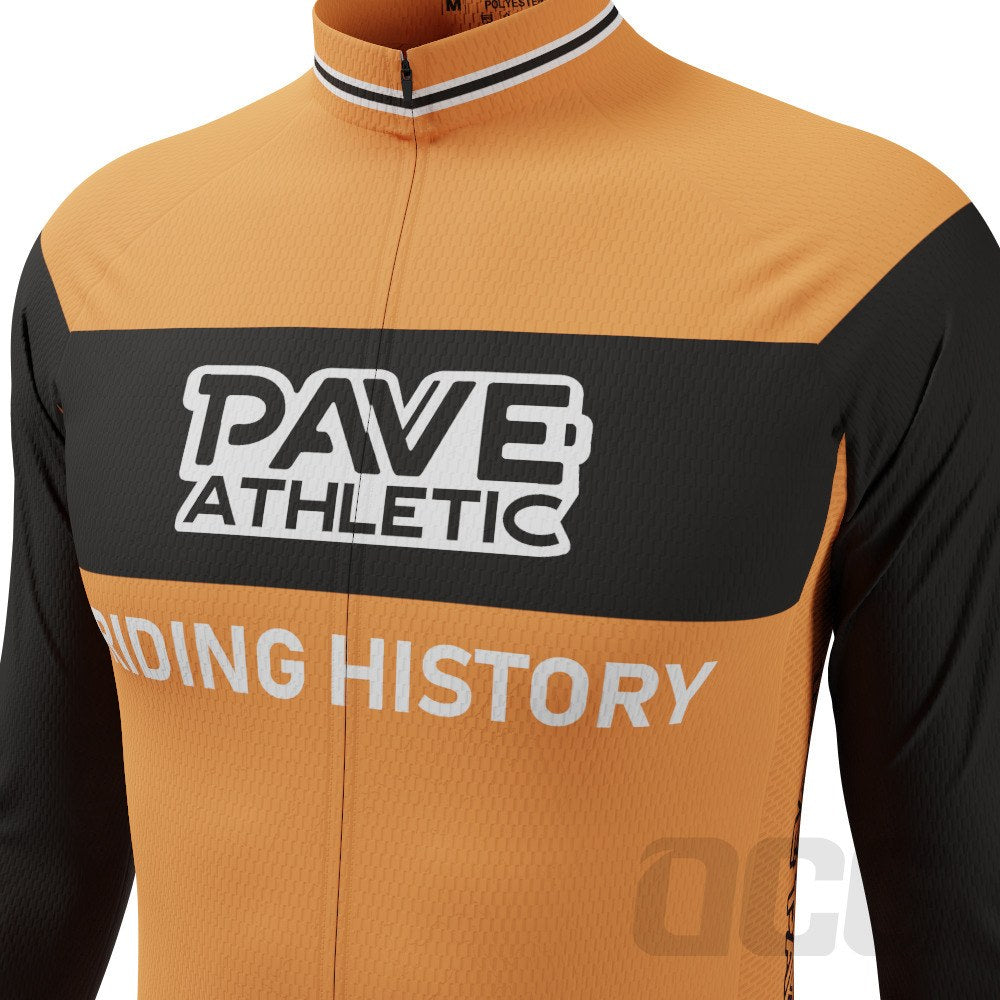 PAVE Athletic Retro Milan Long Sleeve Cycling Jersey