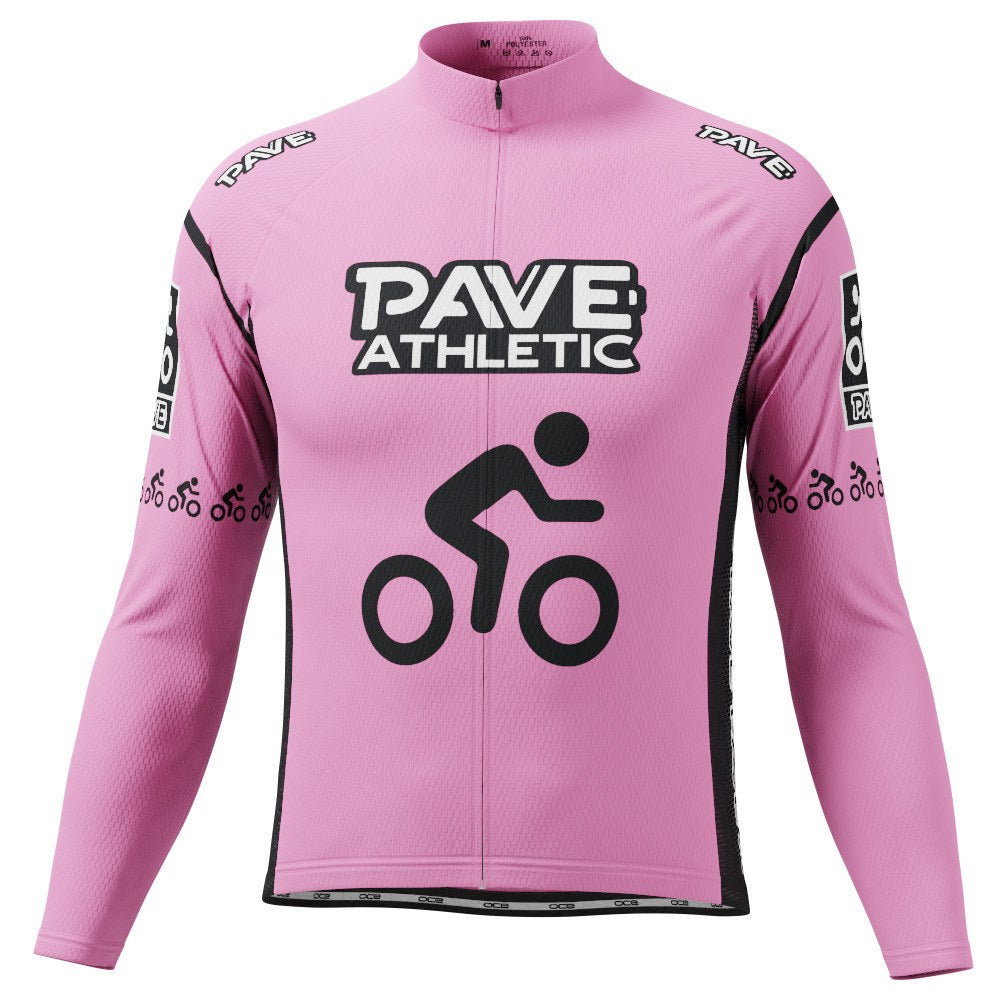 PAVE Athletic Retro Solo Long Sleeve Cycling Jersey