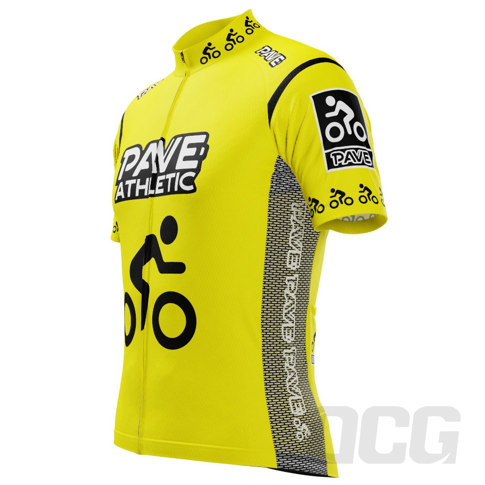 PAVE Athletic Retro Solo Short Sleeve Cycling Jersey