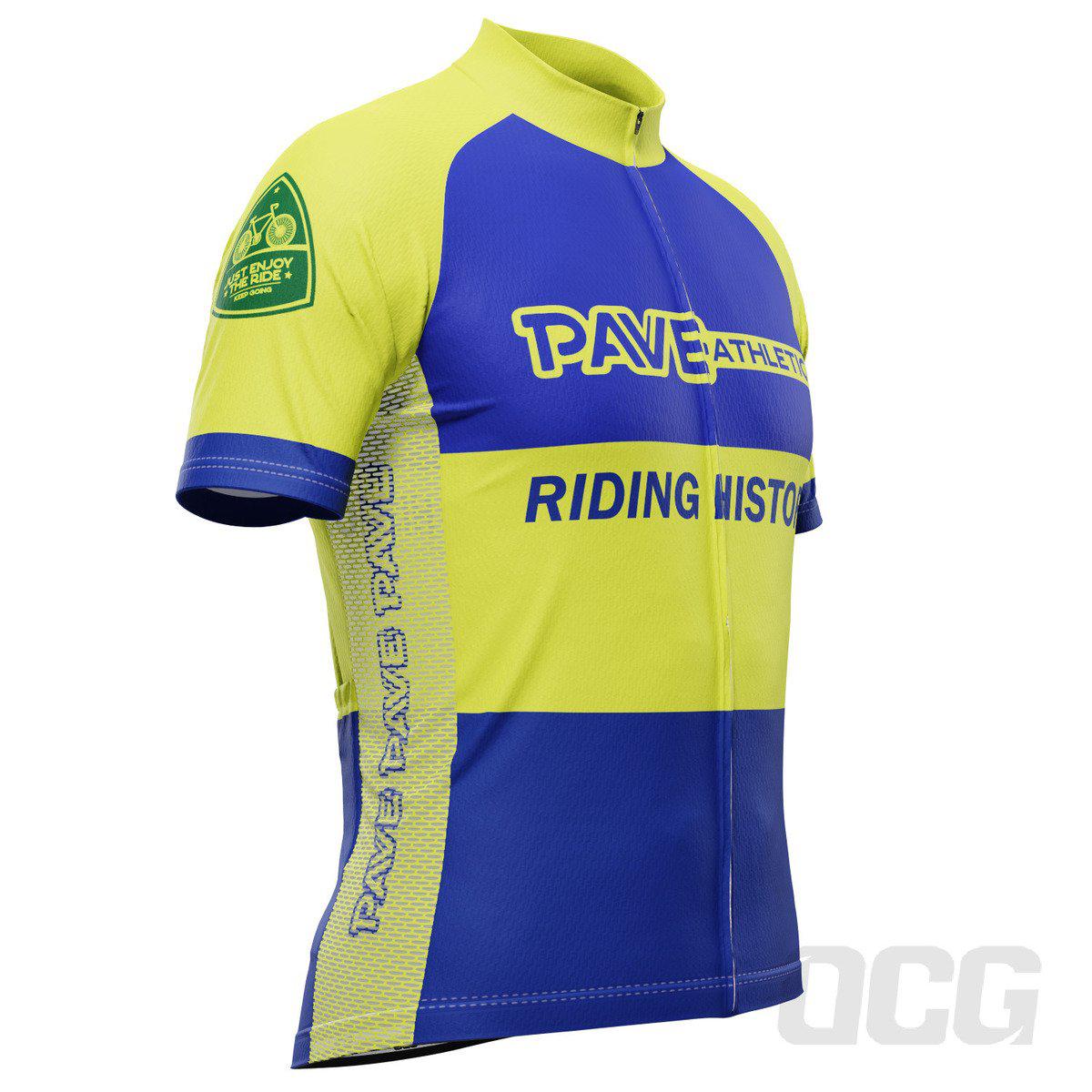PAVE Athletic Rubber Road Short Sleeve Cycling Jersey
