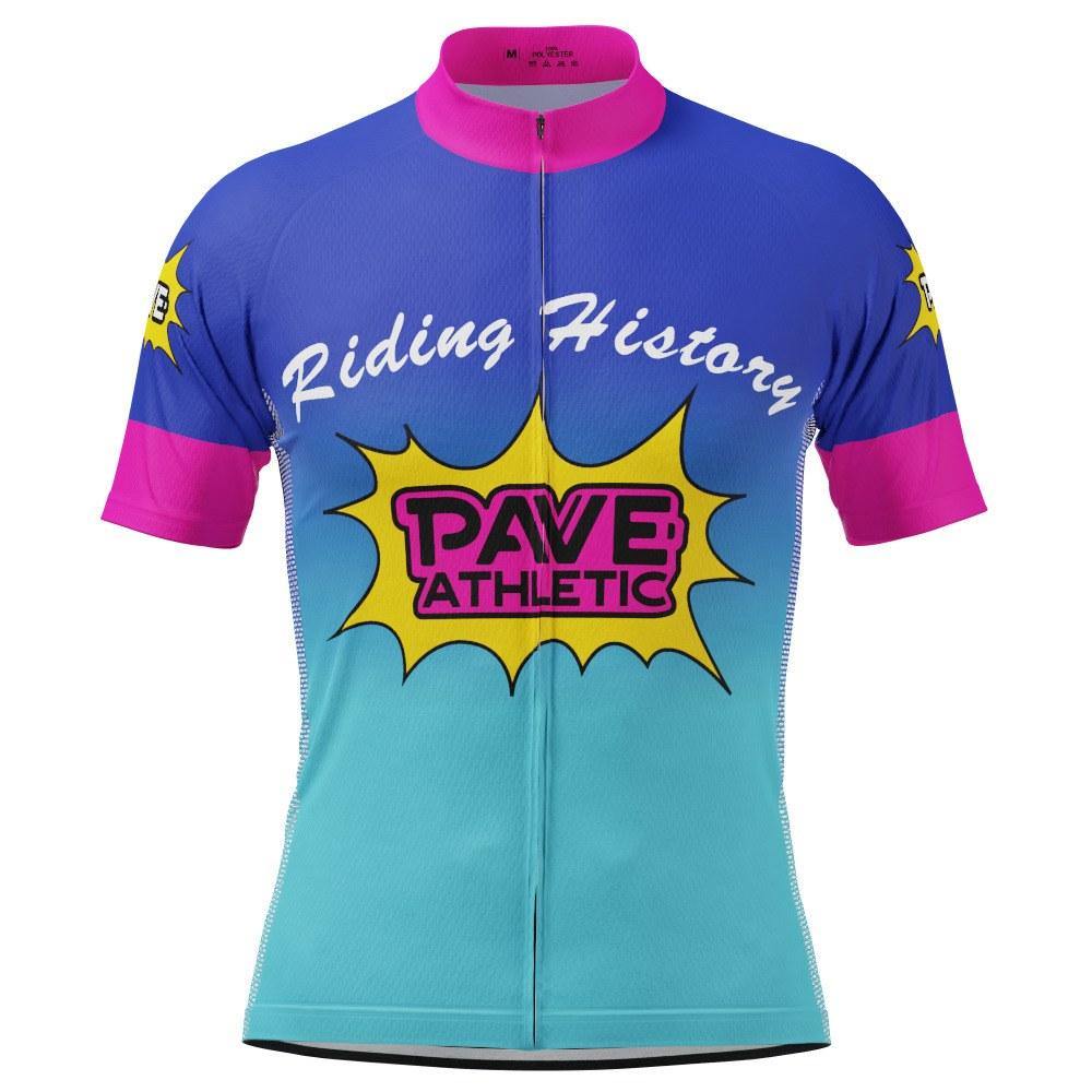 PAVE Athletic Retro Impact Short Sleeve Cycling Jersey