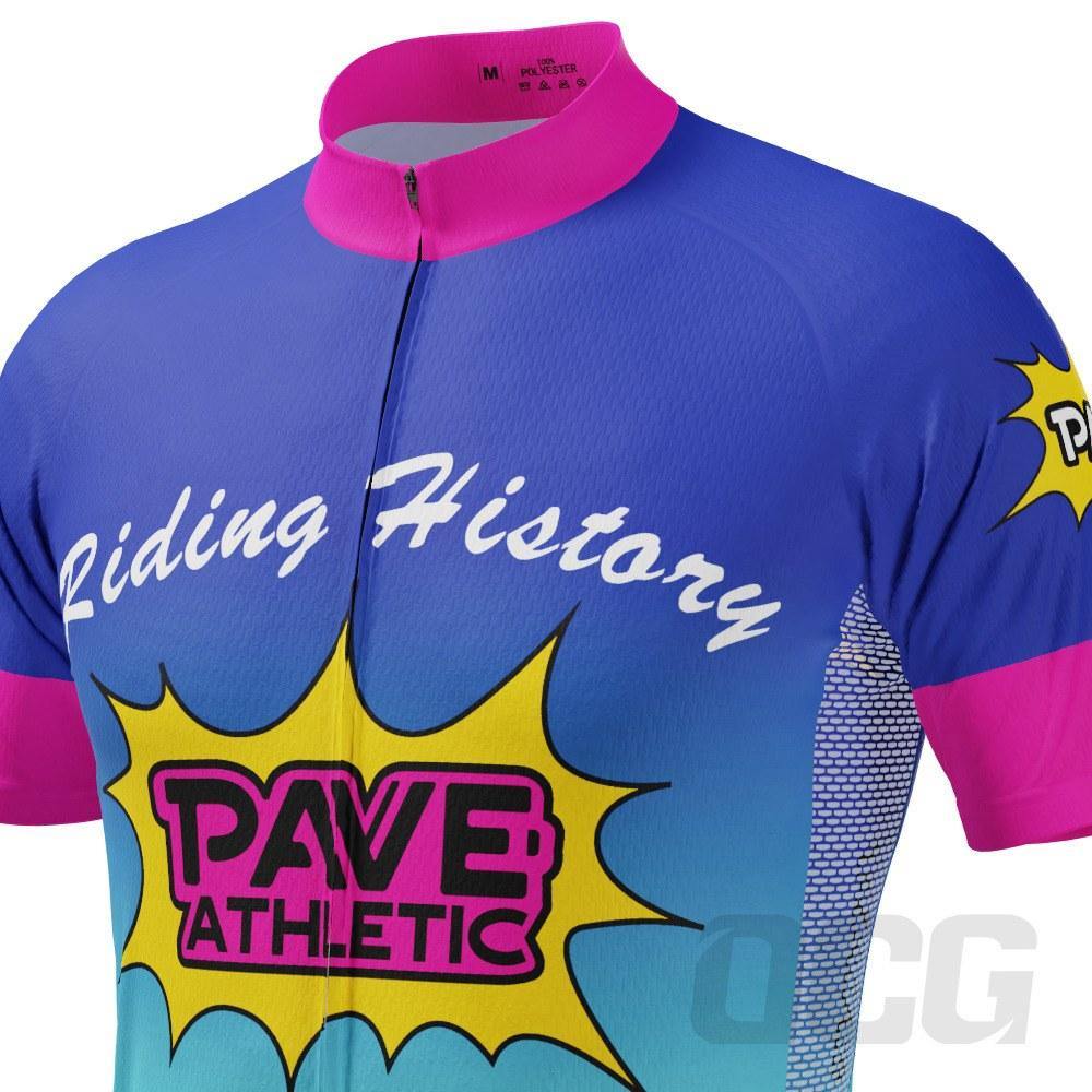 PAVE Athletic Retro Impact Short Sleeve Cycling Jersey