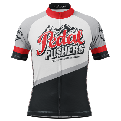 Maglia da ciclismo a maniche corte per uomo in stile retro con pantaloni pedalatori