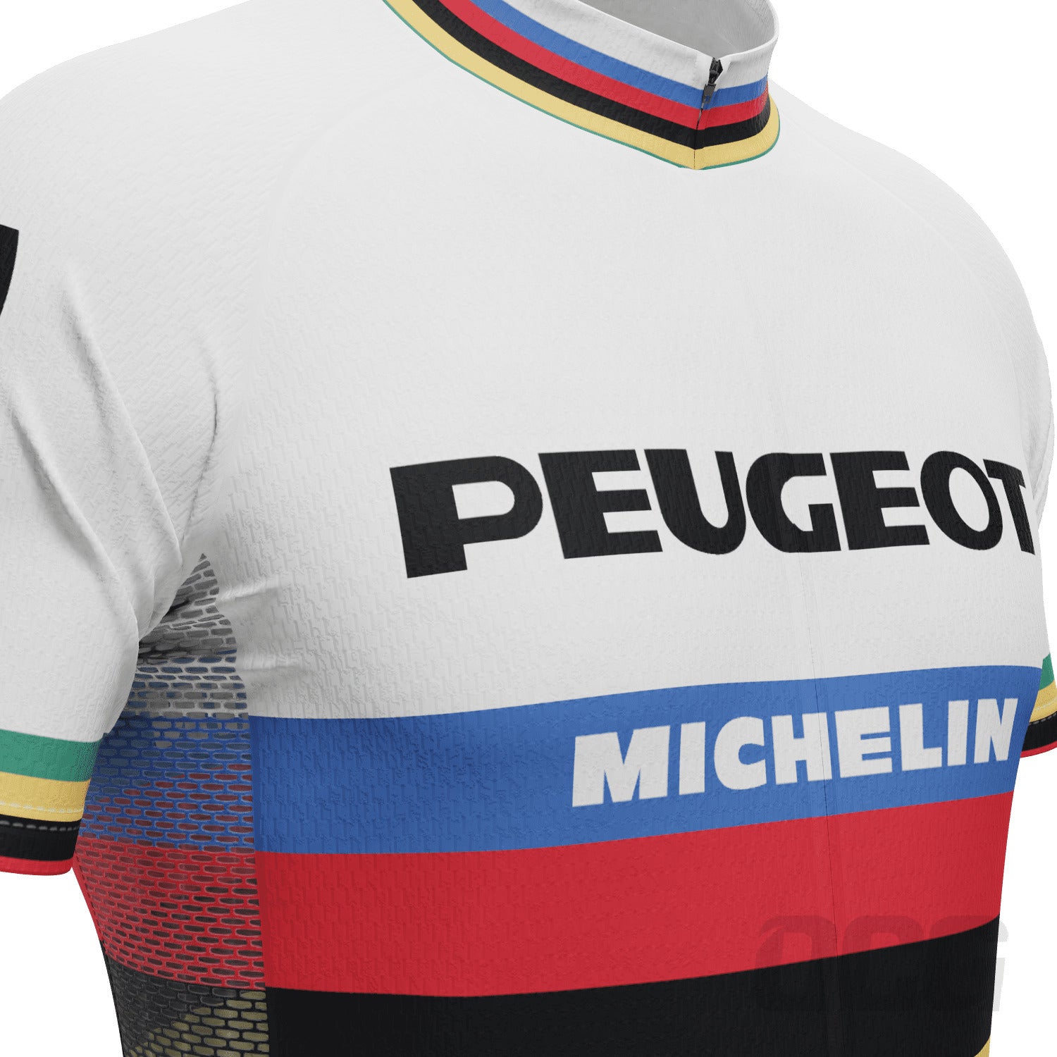 Men's Peugeot BP Michelin Retro Classic 2 Piece Cycling Kit