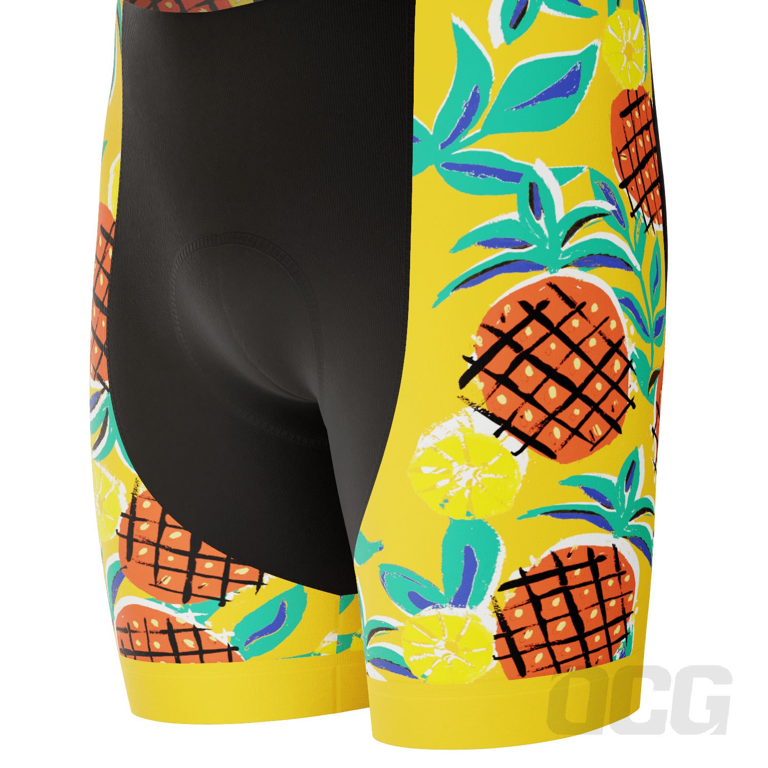 Men's Pineapple Fun 2 Piece Cycling Kit