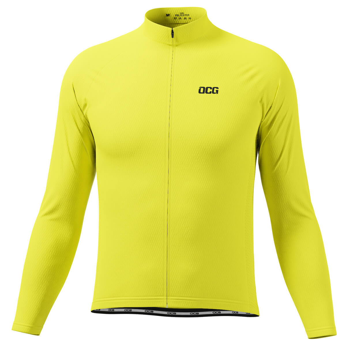 Men's Lemmon Long Sleeve Cycling Jersey Bright Yello / L