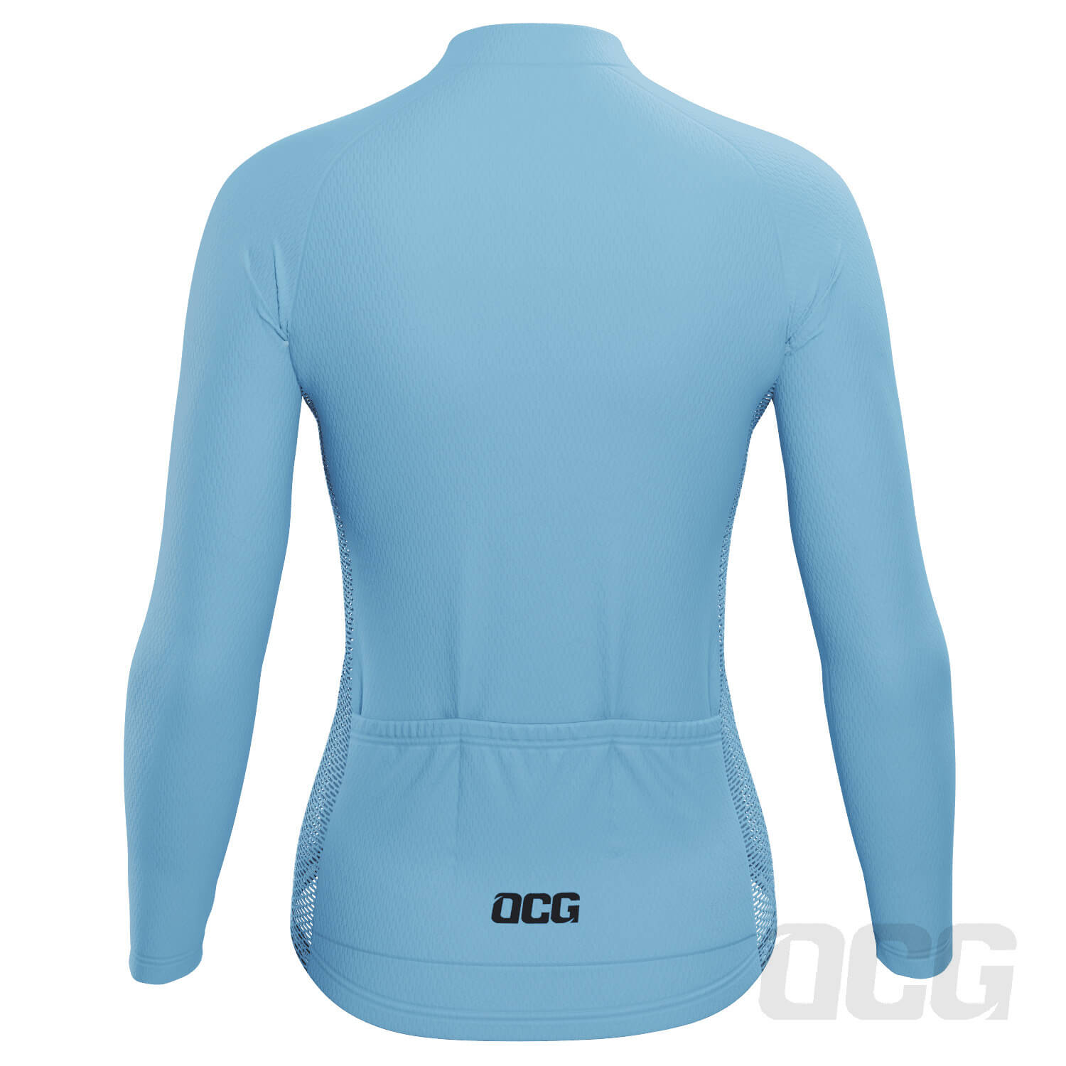 Women's OCG Basic Colors Long Sleeve Cycling Jersey