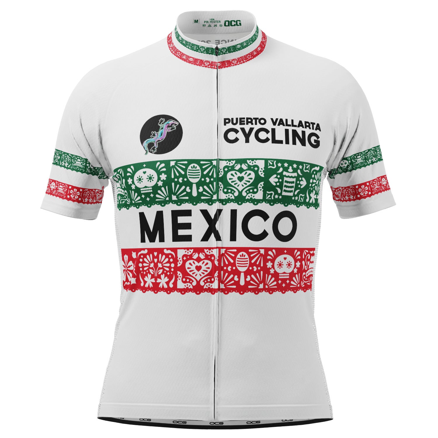 Men's Puerto Vallarta Cycling Mexico Short Sleeve Cycling Jersey