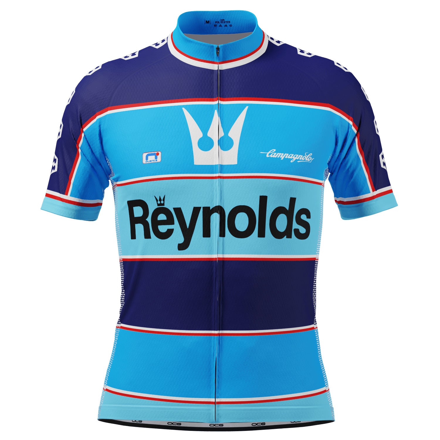 Men's Retro Reynolds Short Sleeve Cycling Jersey