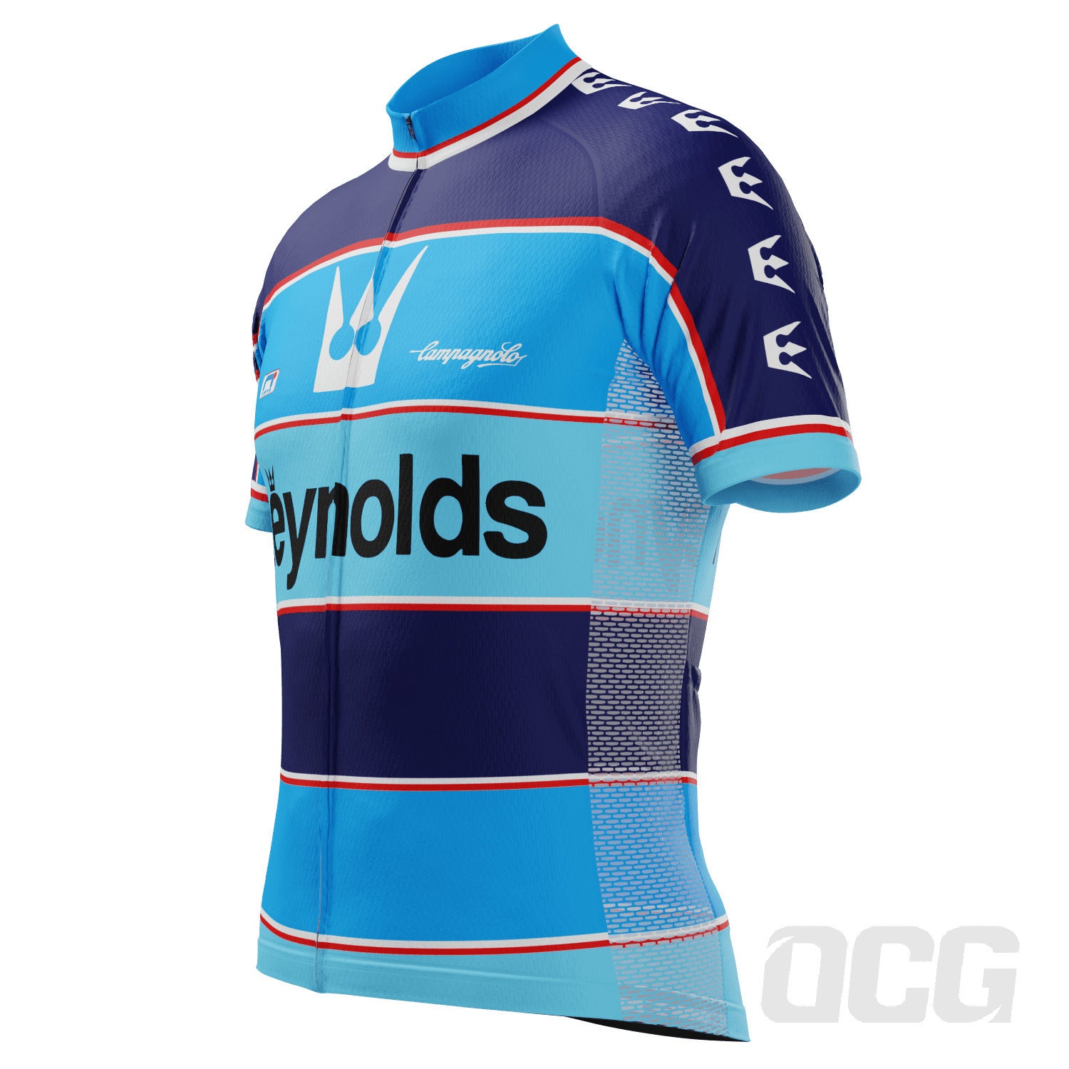 Men's Retro Reynolds Short Sleeve Cycling Jersey