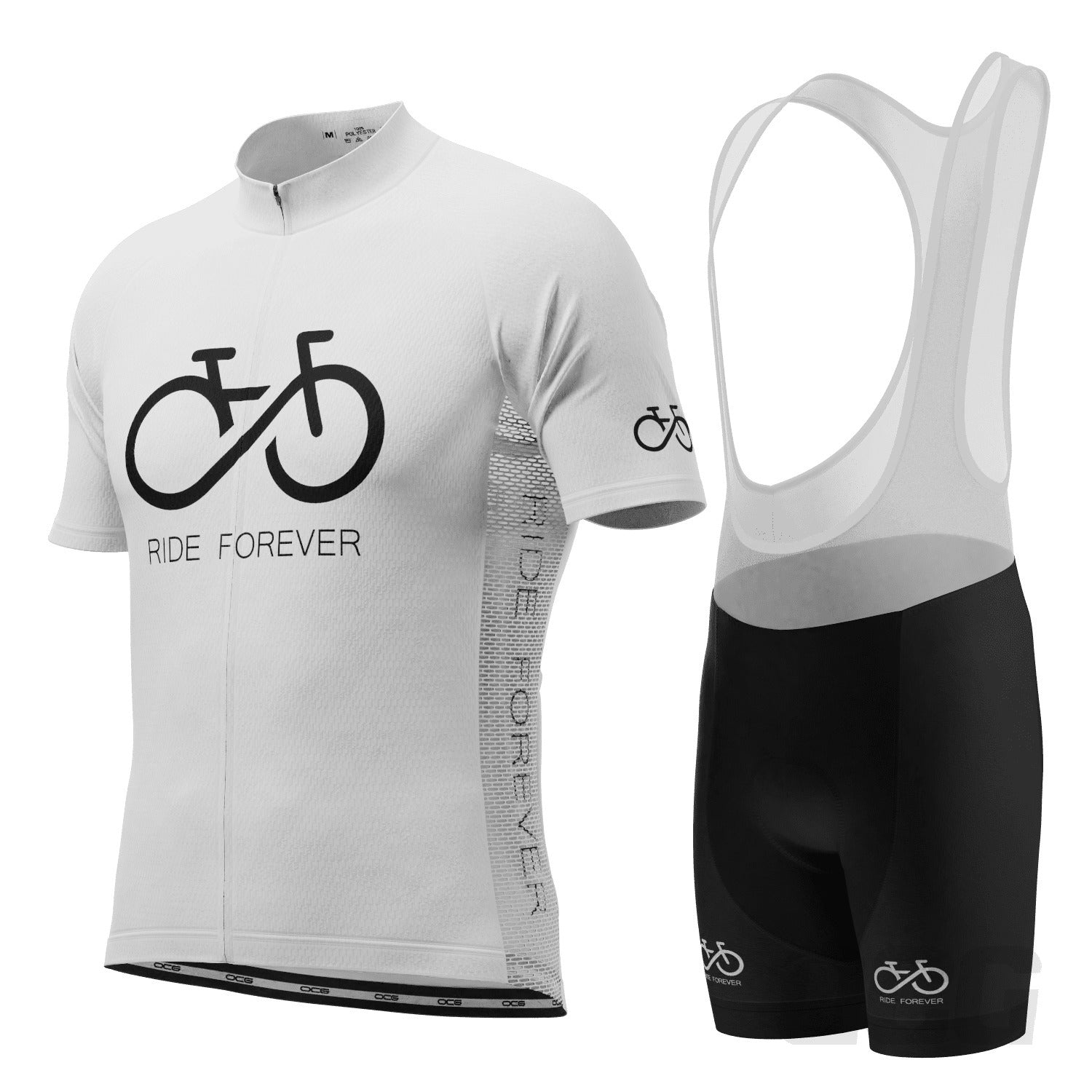 Men's Ride Forever Infinity 2 Piece Cycling Kit