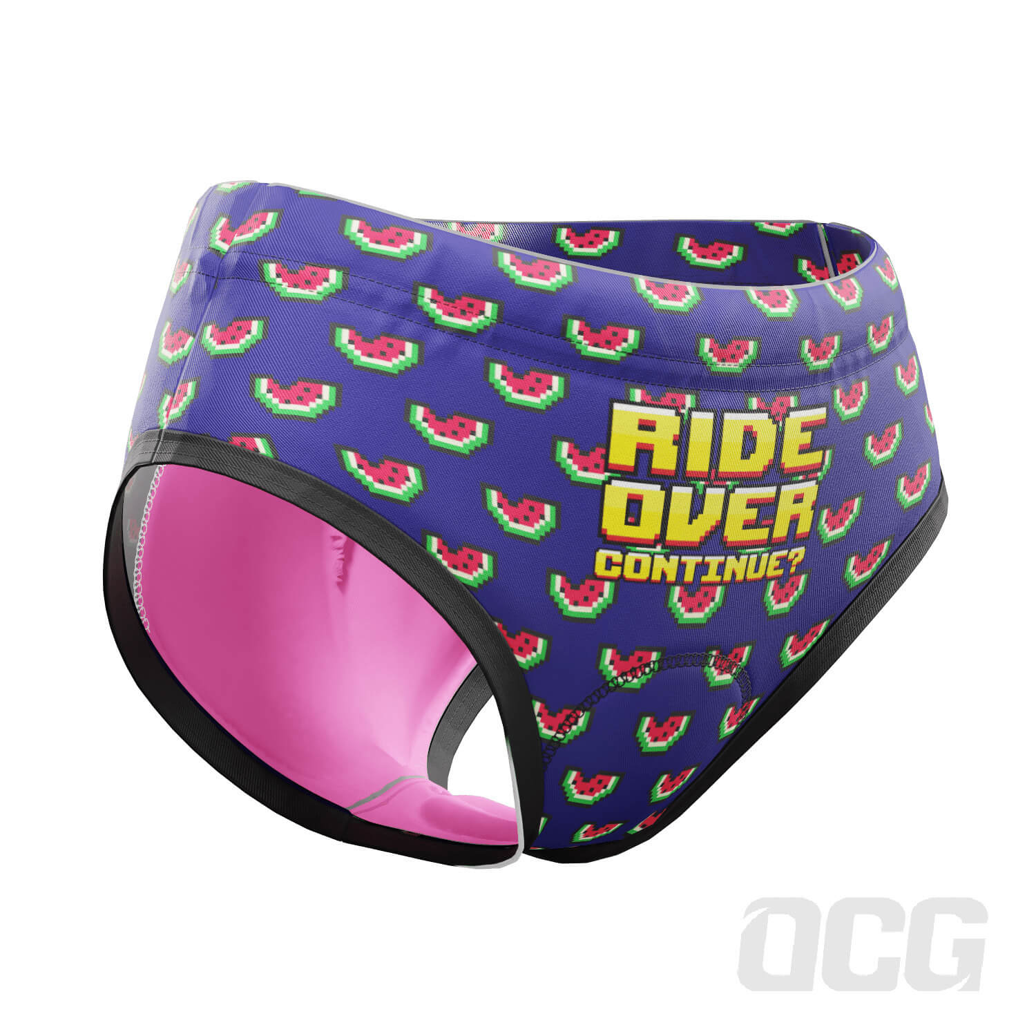 Women's Ride Over Continue Gel Padded Cycling Underwear-Briefs
