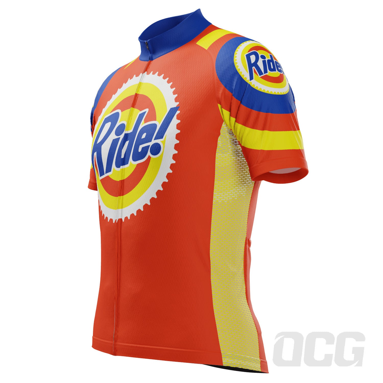 Men's Ride the Tide Short Sleeve Cycling Jersey