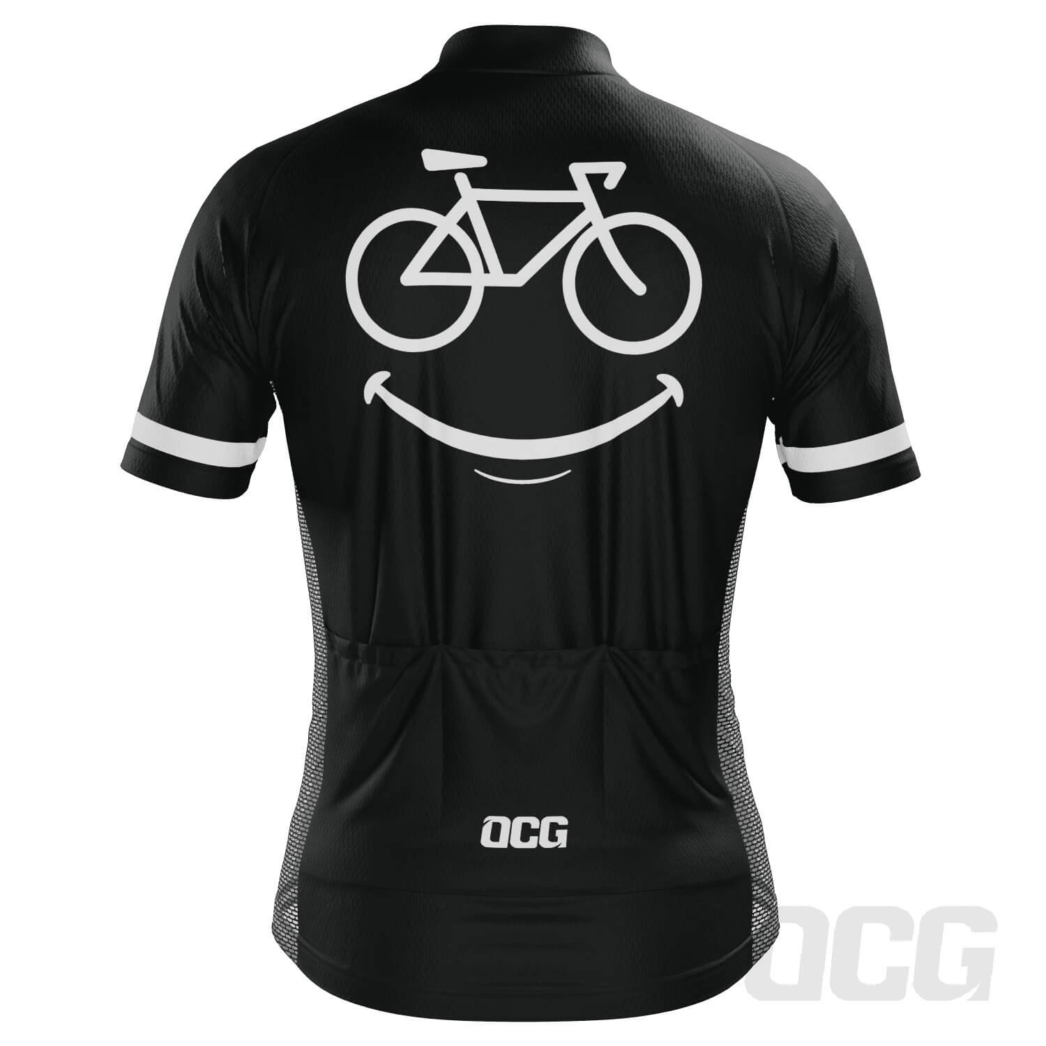 Men's Smiling Bike Short Sleeve Cycling Jersey