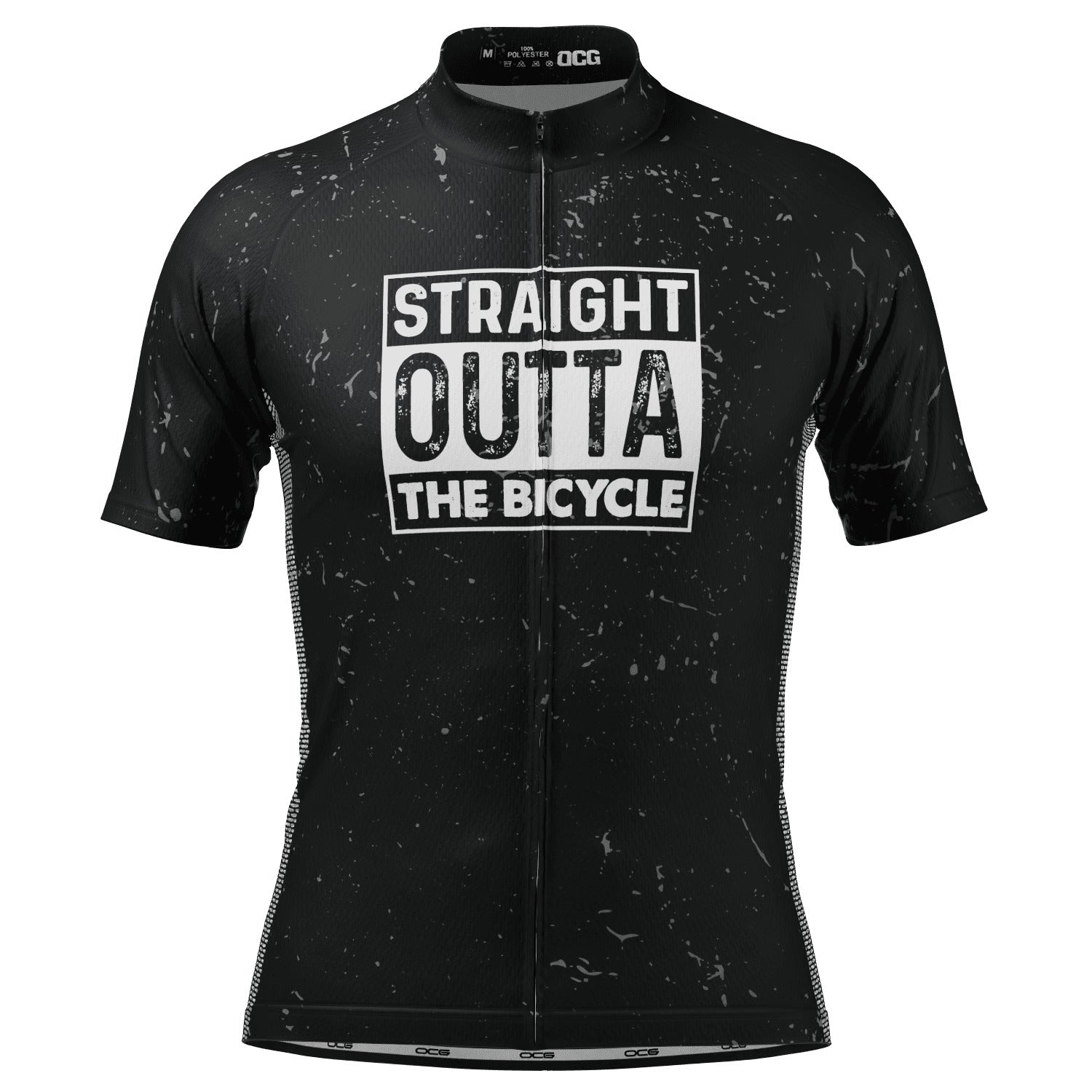 Men's Straight Outta The Bicycle Short Sleeve Cycling Jersey