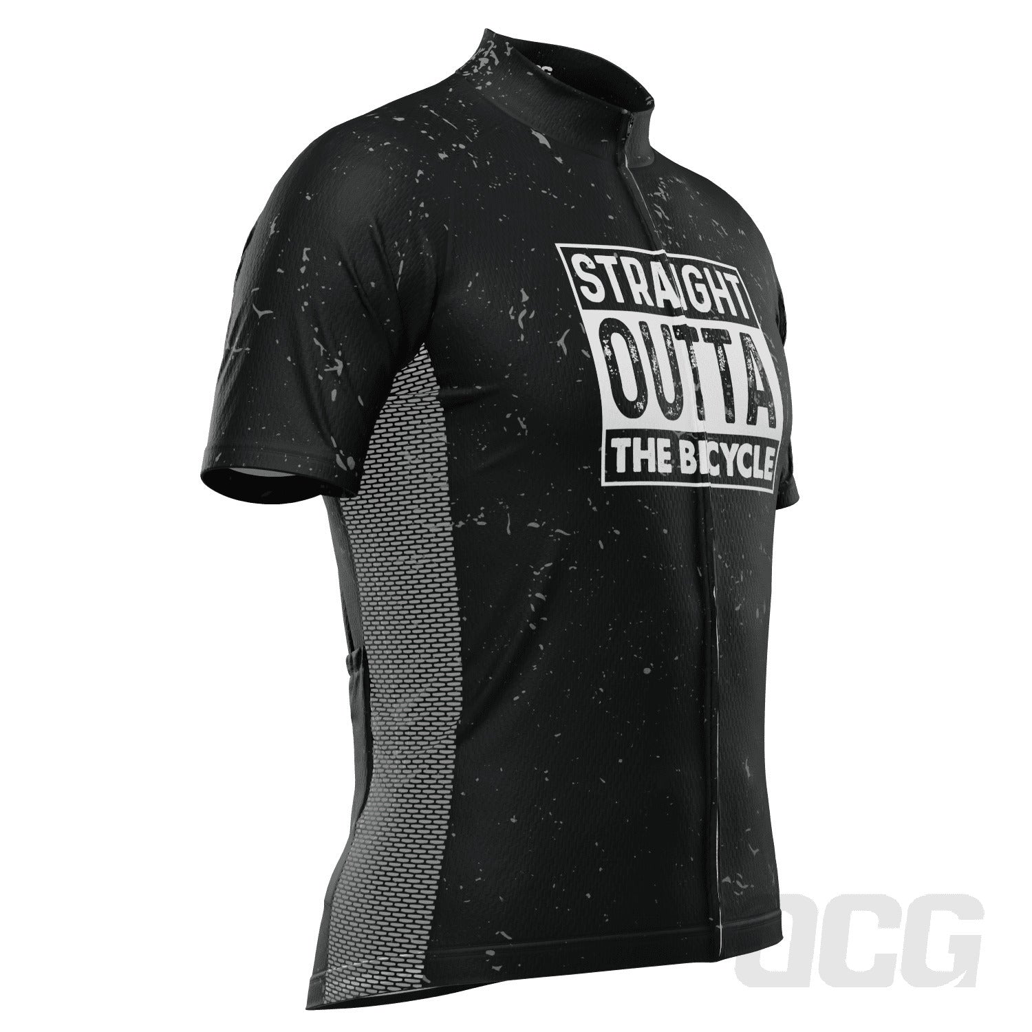 Men's Straight Outta The Bicycle Short Sleeve Cycling Jersey