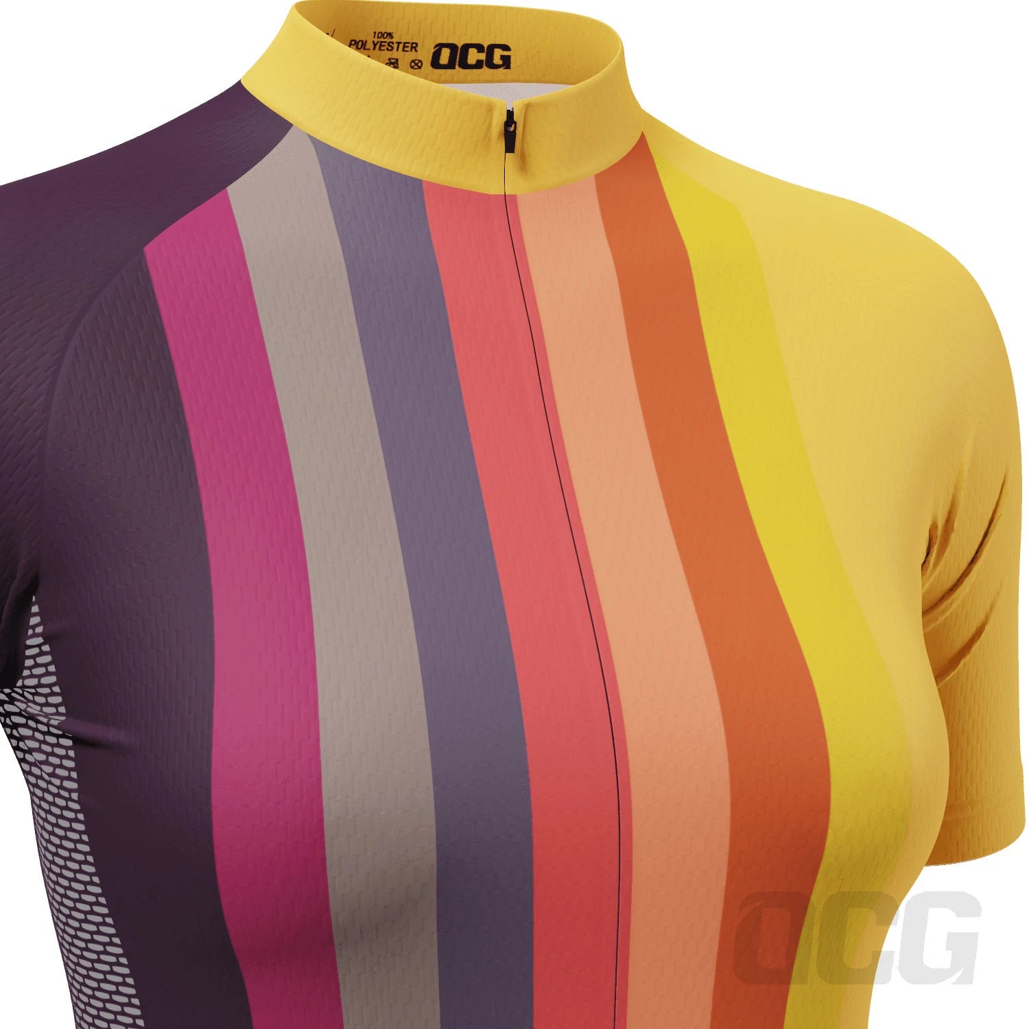 Women's Sunburnt Rainbow 2 Piece Cycling Kit