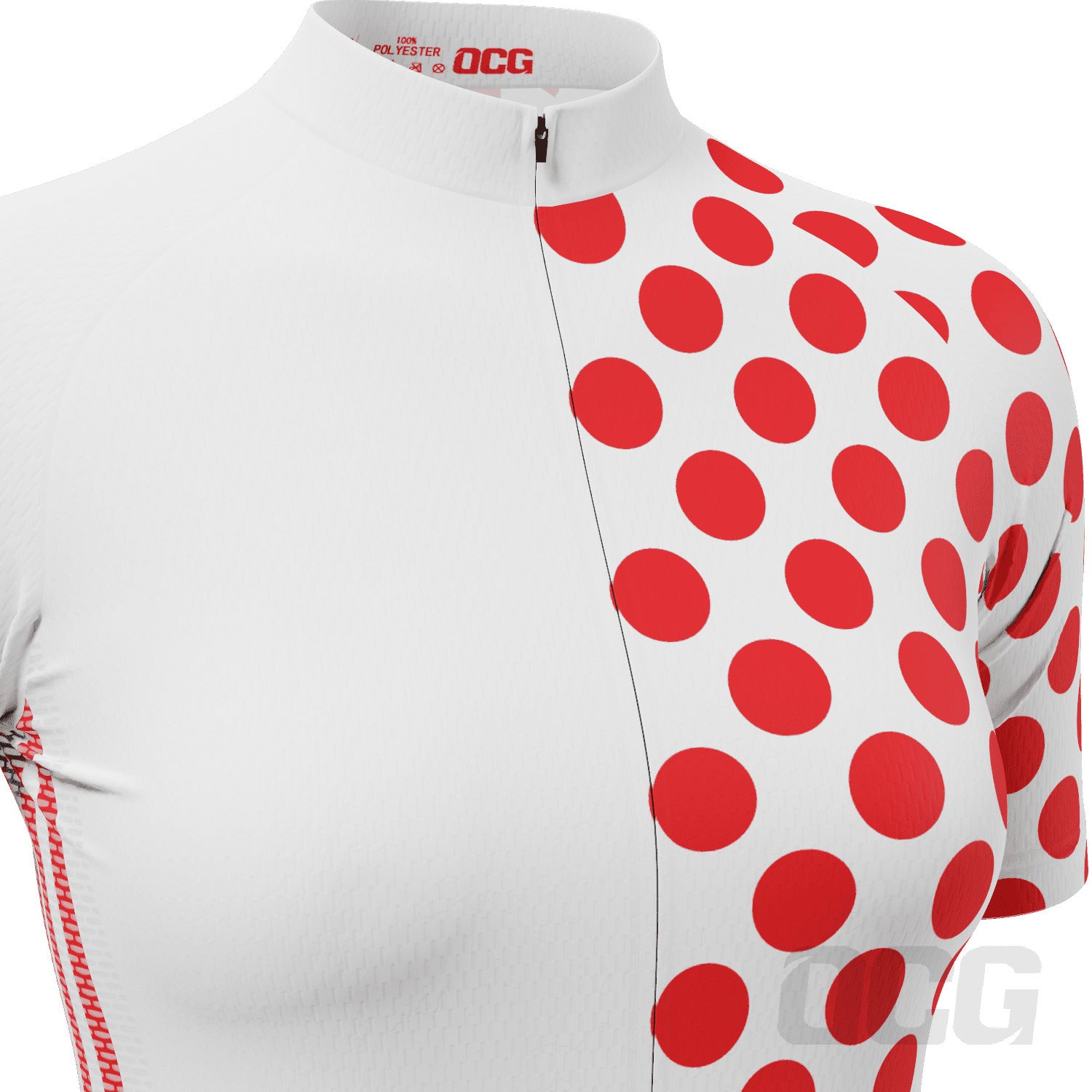 Women's Tour de France King of The Mountain Short Sleeve Cycling Jersey