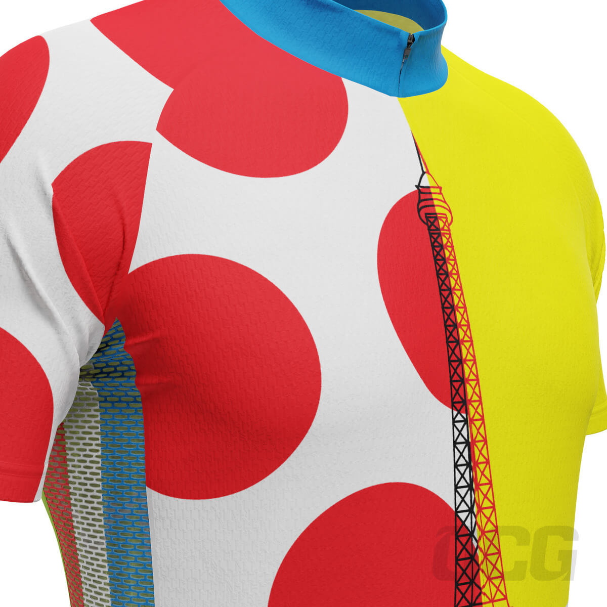 Men's Tour de France Leaders KOM Sprinters 2 Piece Cycling Kit