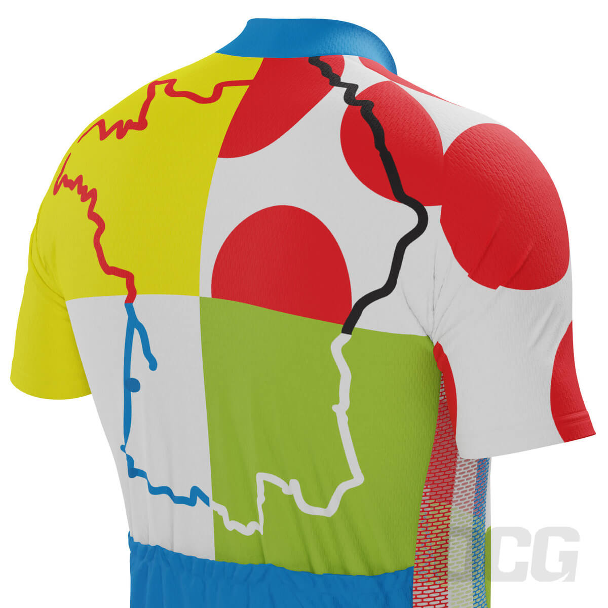 Men's Tour de France Leaders KOM Sprinters 2 Piece Cycling Kit