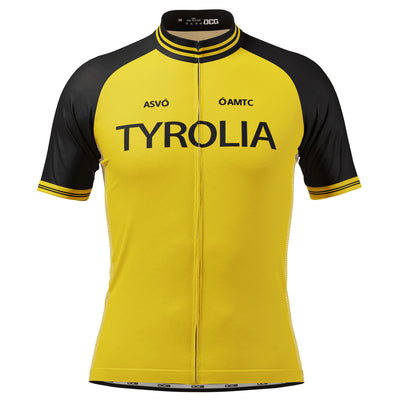 Maglia da ciclismo a maniche corte Denti Tyrolia Retro 1970 da uomo