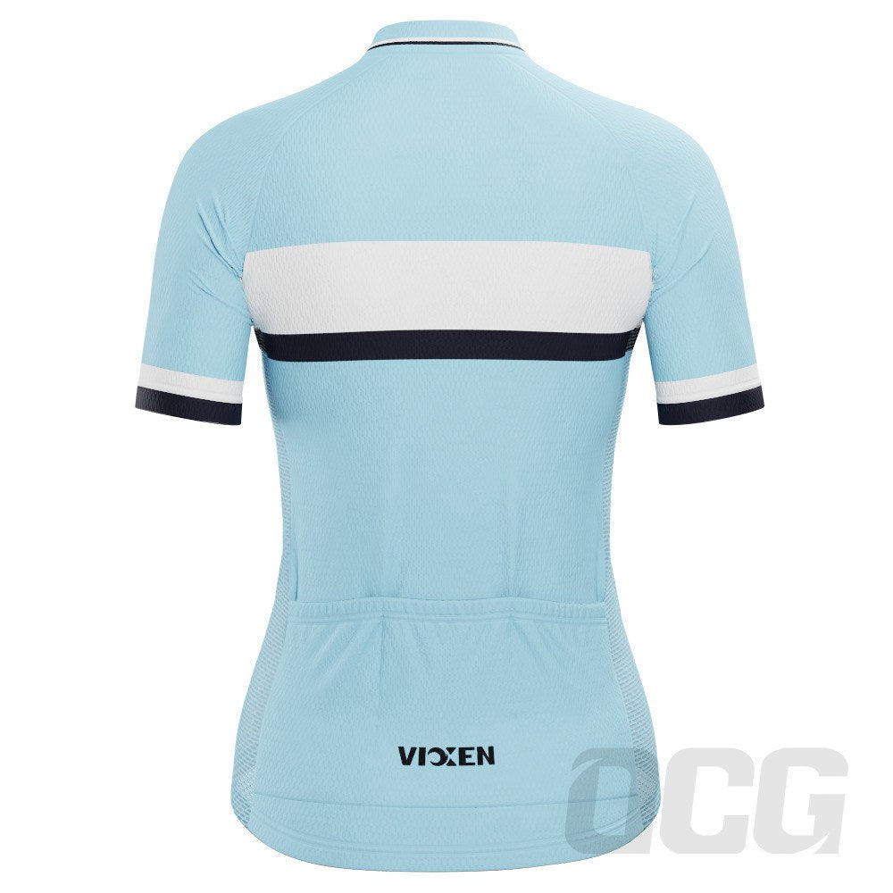 Vixen Series 1 Retro Stripe Women's Short Sleeve Cycling Jersey