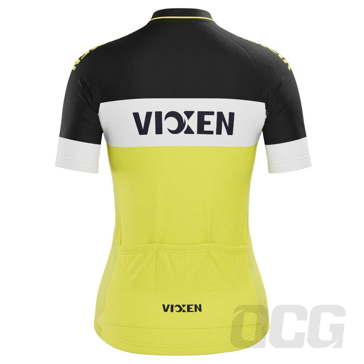Vixen Series 2 Retro Stripe Short Sleeve Cycling Jersey