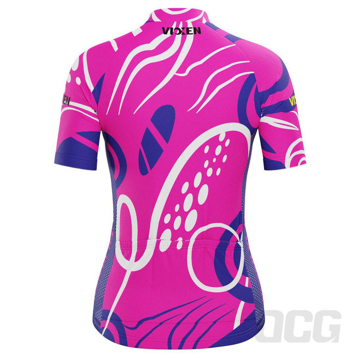 Vixen Women's Scribbles Short Sleeve Cycling Jersey
