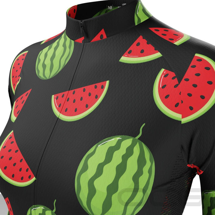 Women's Watermelon Long Sleeve Cycling Jersey