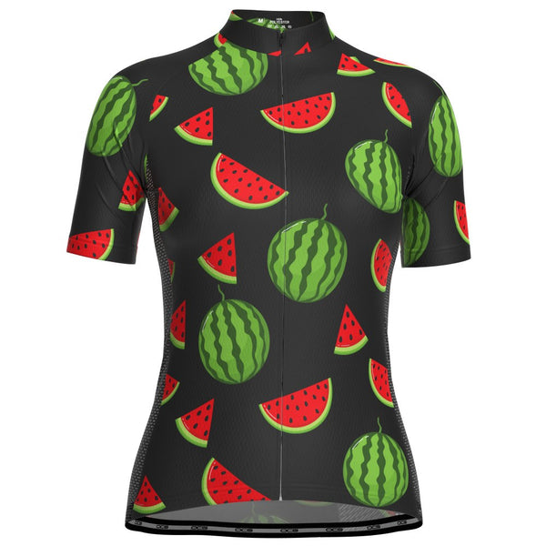 Women's Watermelon Short Sleeve Cycling Jersey
