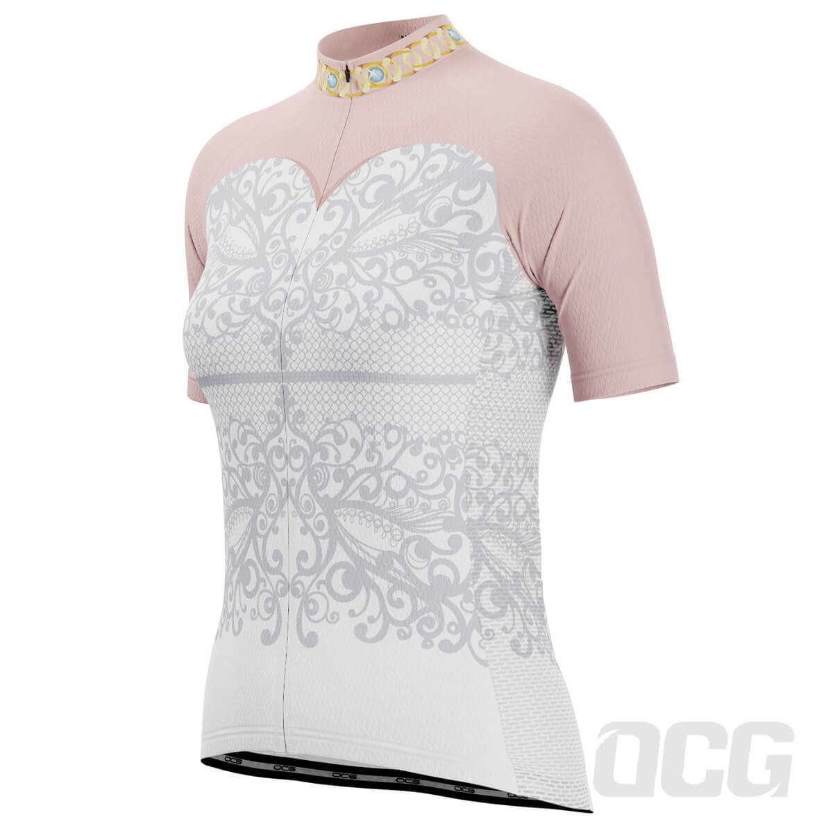 Women's Wedding Dress Bride Short Sleeve Cycling Jersey