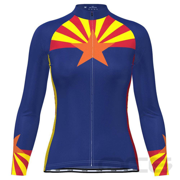 Women's Arizona State Long Sleeve Cycling Jersey