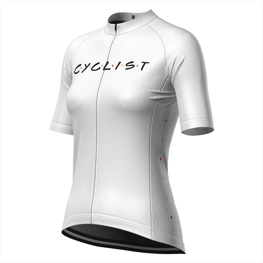 Women's Friends Cyclist Short Sleeve Cycling Jersey