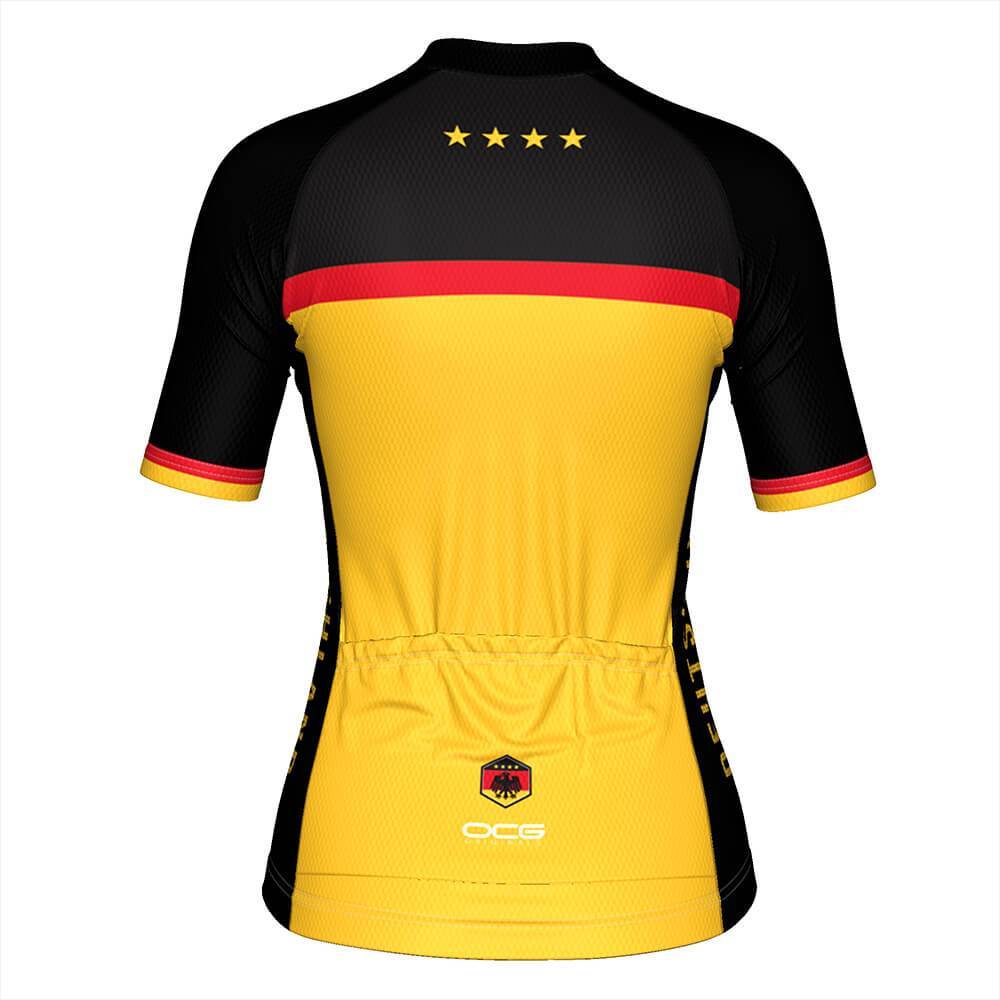 Women's Germany Deutschland National Cycling Jersey