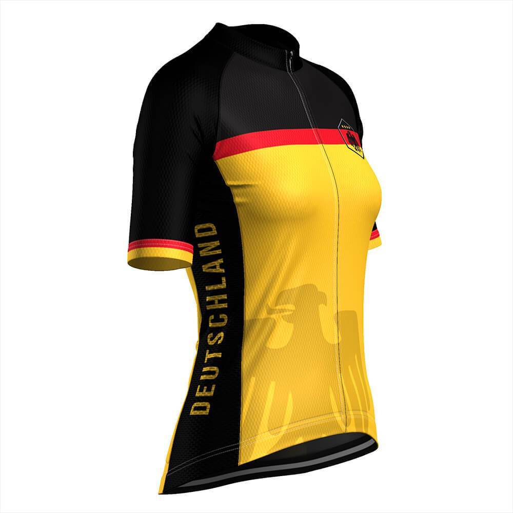 Women's Germany Deutschland National Cycling Jersey