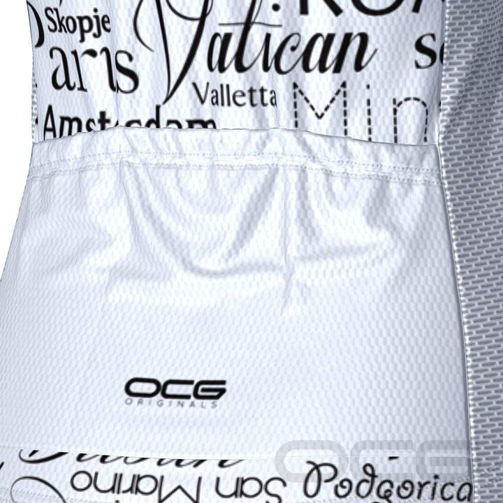 Women's Riding Europe Short Sleeve Cycling Jersey