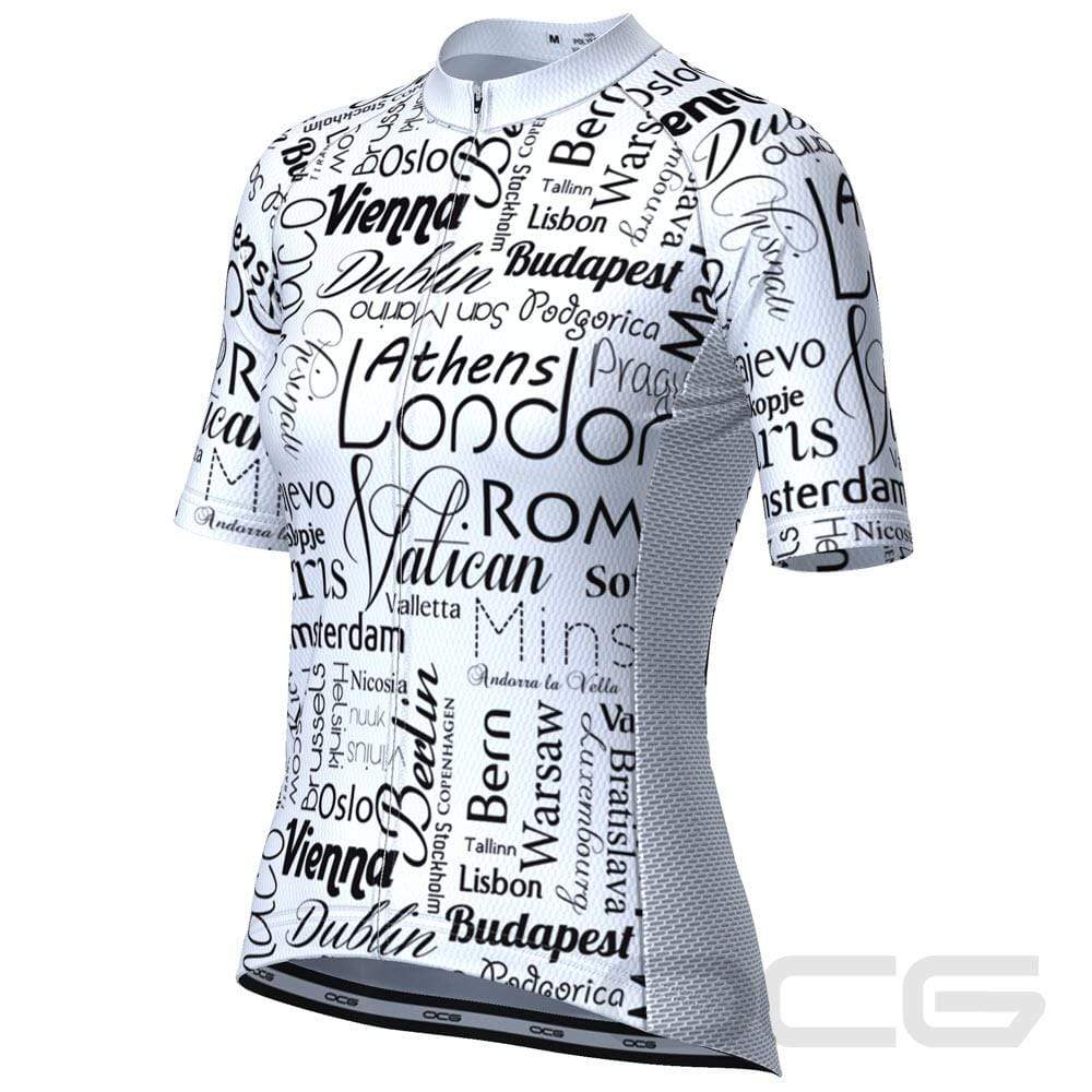 Women's Riding Europe Short Sleeve Cycling Jersey