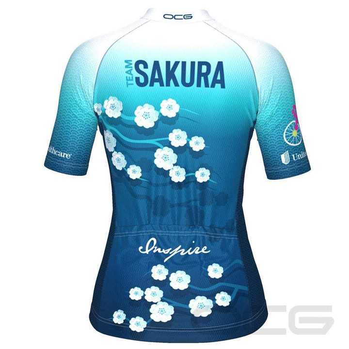 Women's Team Sakura Short Sleeve Cycling Jersey only