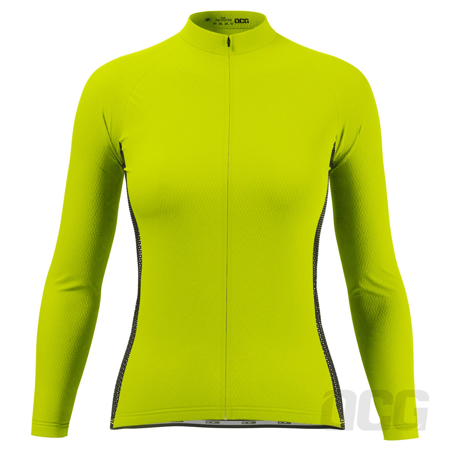 Women's High Viz Plain Colour Long Sleeve Cycling Jersey only $60.99 ...