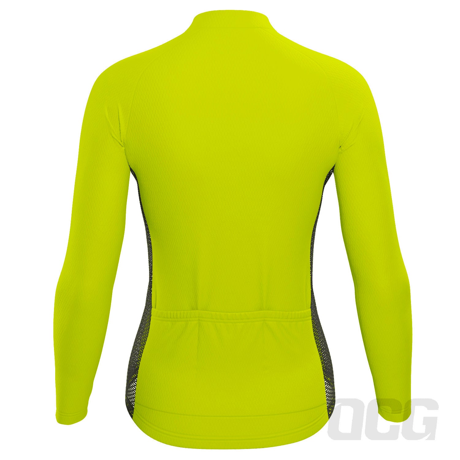 Women's Basic Colors Long Sleeve Cycling Jersey