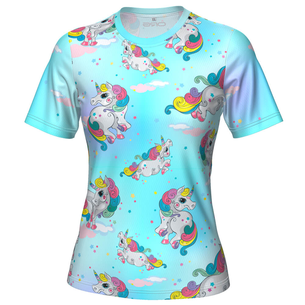 ORG Rainbow Unicorns Women's Technical Running Shirt