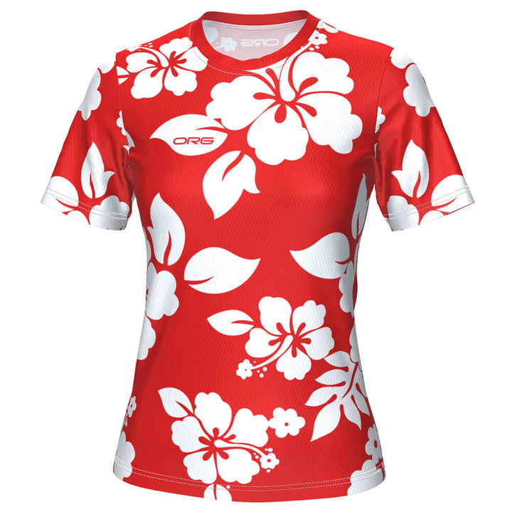 ORG Hawaiian Shirt Women's Technical Running Shirt