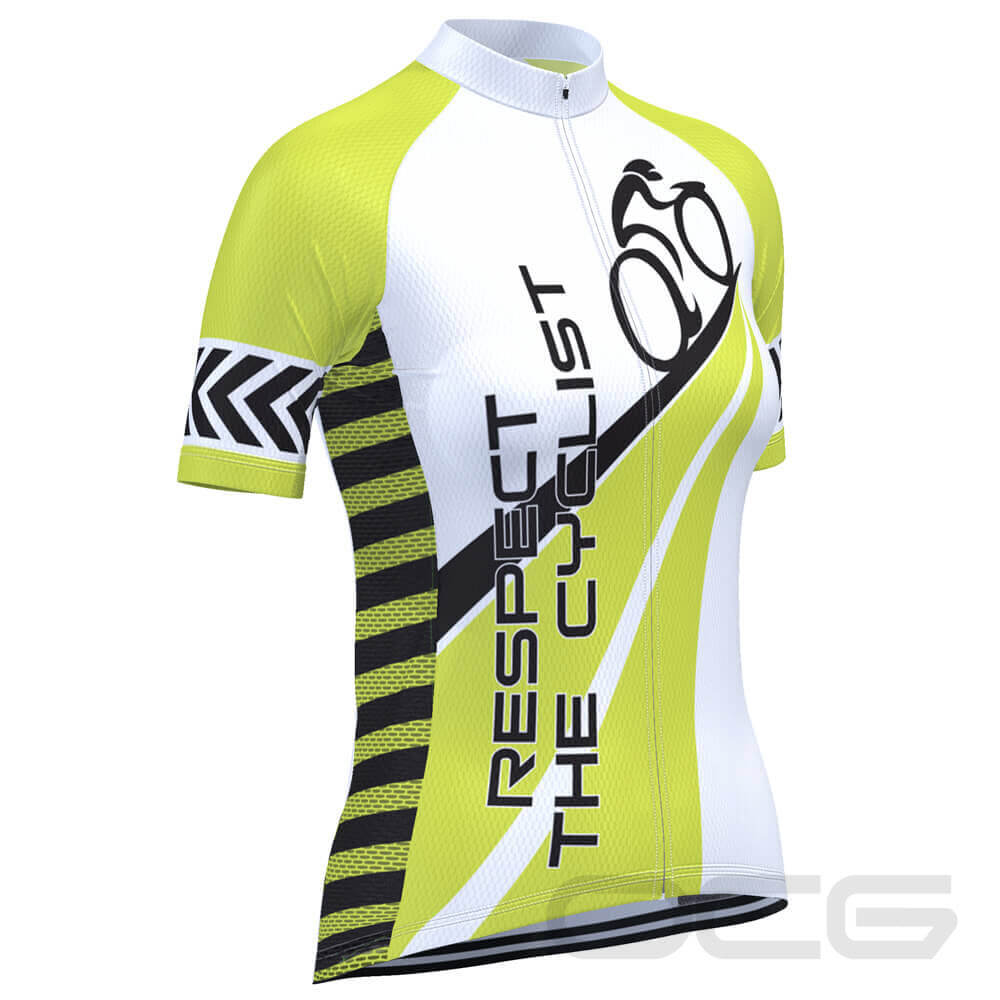 Women's Respect the Cyclist Short Sleeve Cycling Jersey