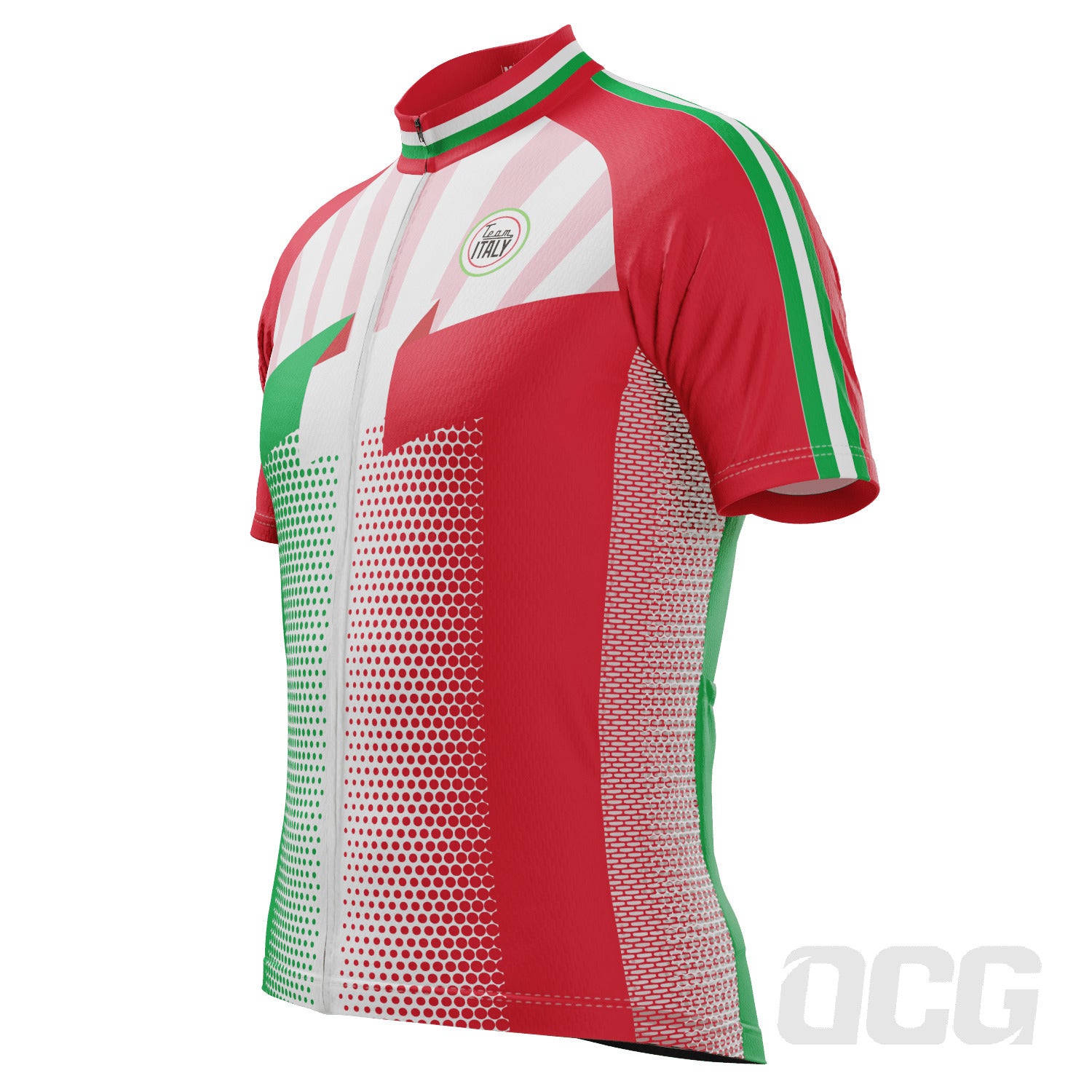 Men's World Countries Team Italy Icon Short Sleeve Cycling Jersey
